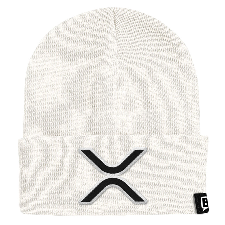 XRP Logo Beanies - BustedTees.com