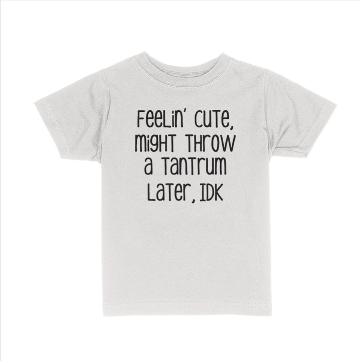 Feelin Cute Kids Shirts - BustedTees.com