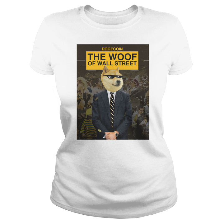 The Woof Of Wall Street - BustedTees.com
