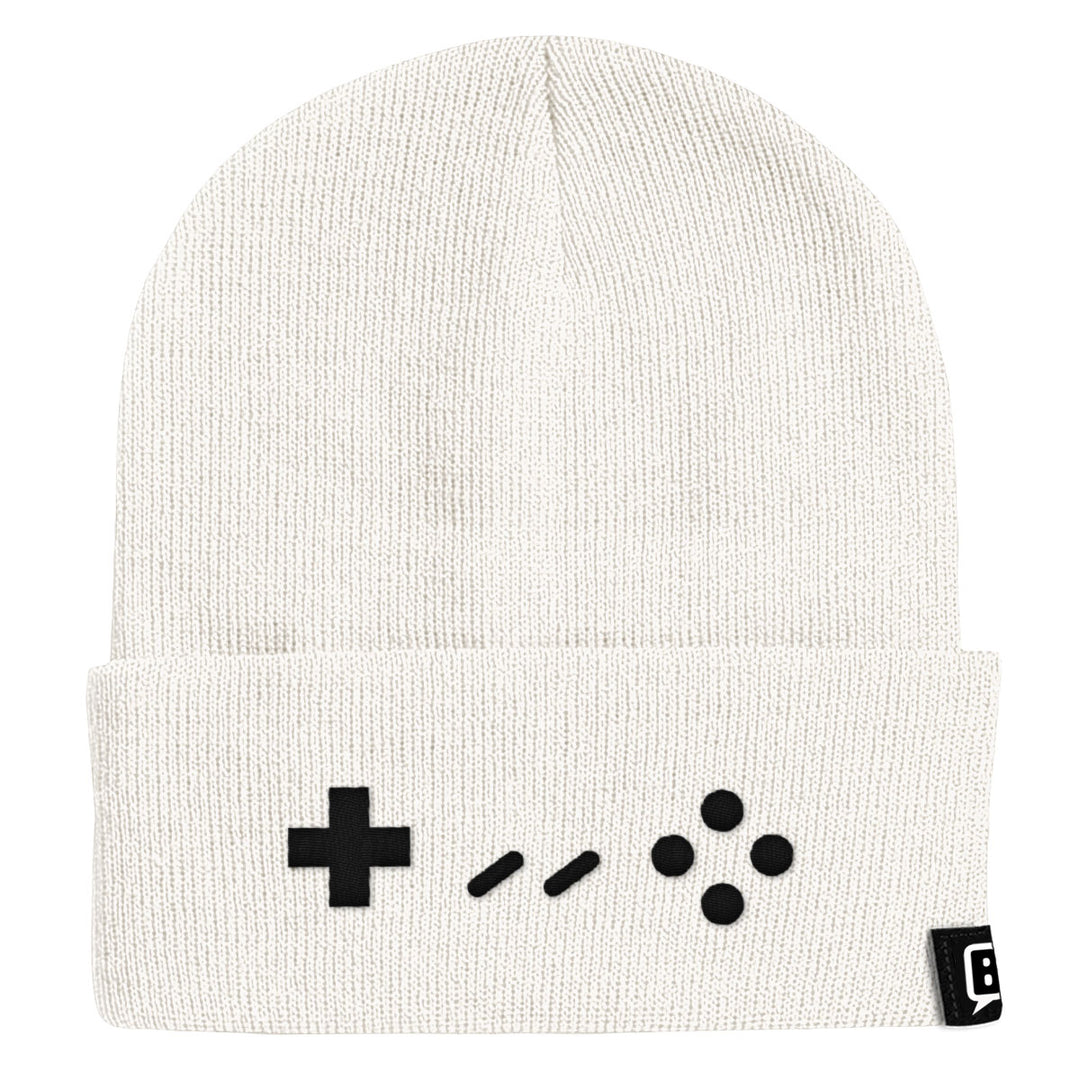Super Old School Remote Beanies - BustedTees.com