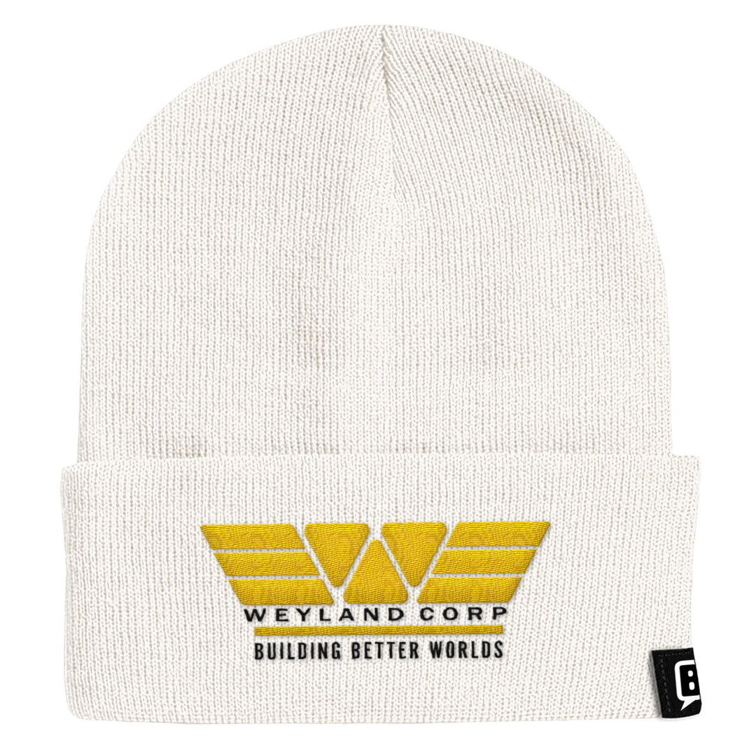 Weyland Corp Beanies - BustedTees.com