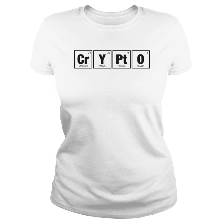Crypto Periodic Table - BustedTees.com