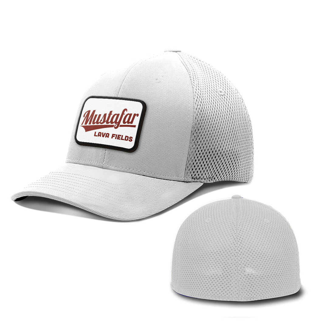 Mustafar Lava Fields Patch Hats - BustedTees.com