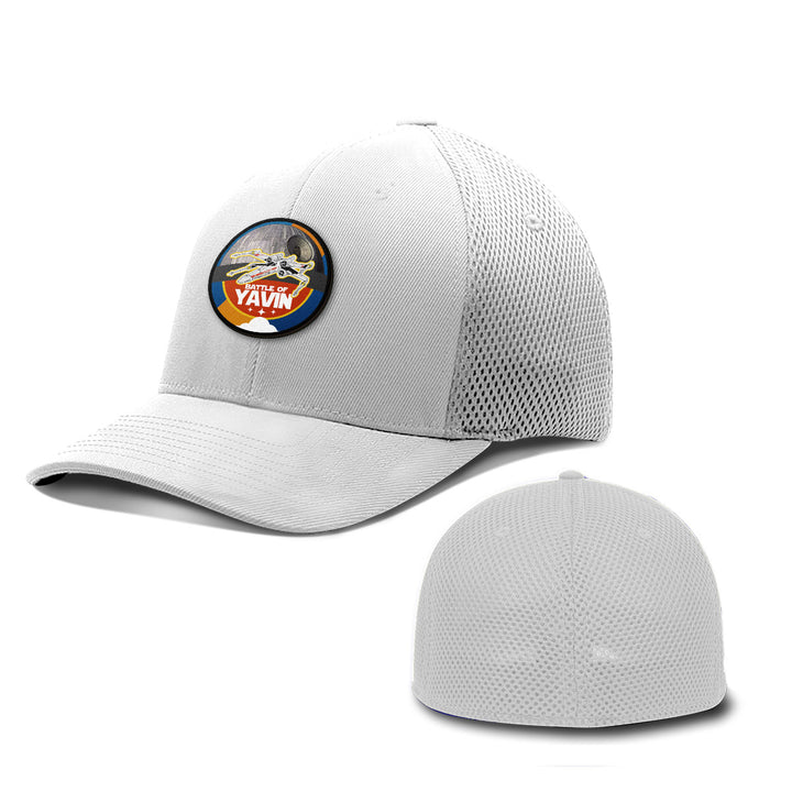 Battle of Yavin Patch Hats - BustedTees.com