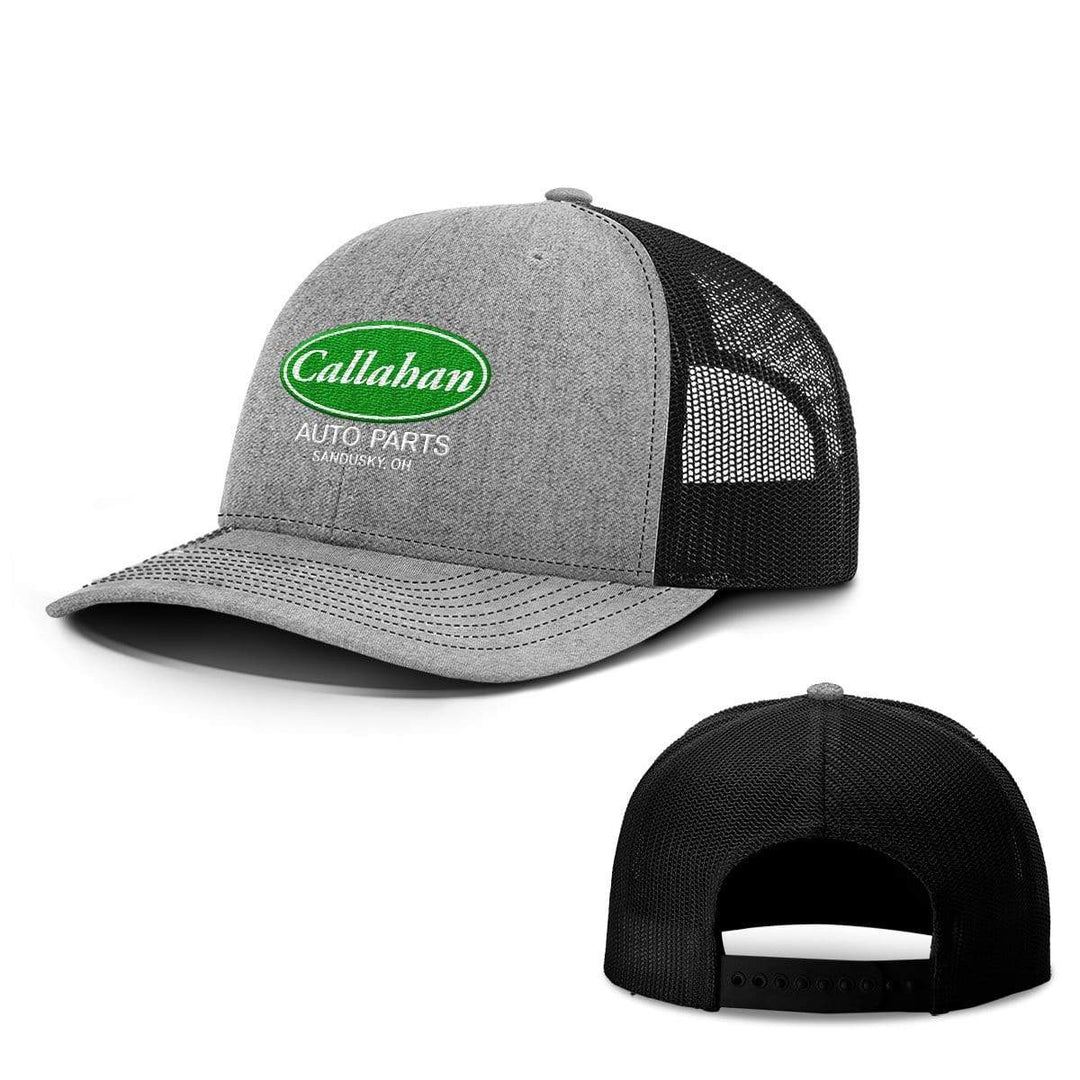 BustedTees.com Snapback / Heather and Black / One Size Callahan Auto Parts Hats