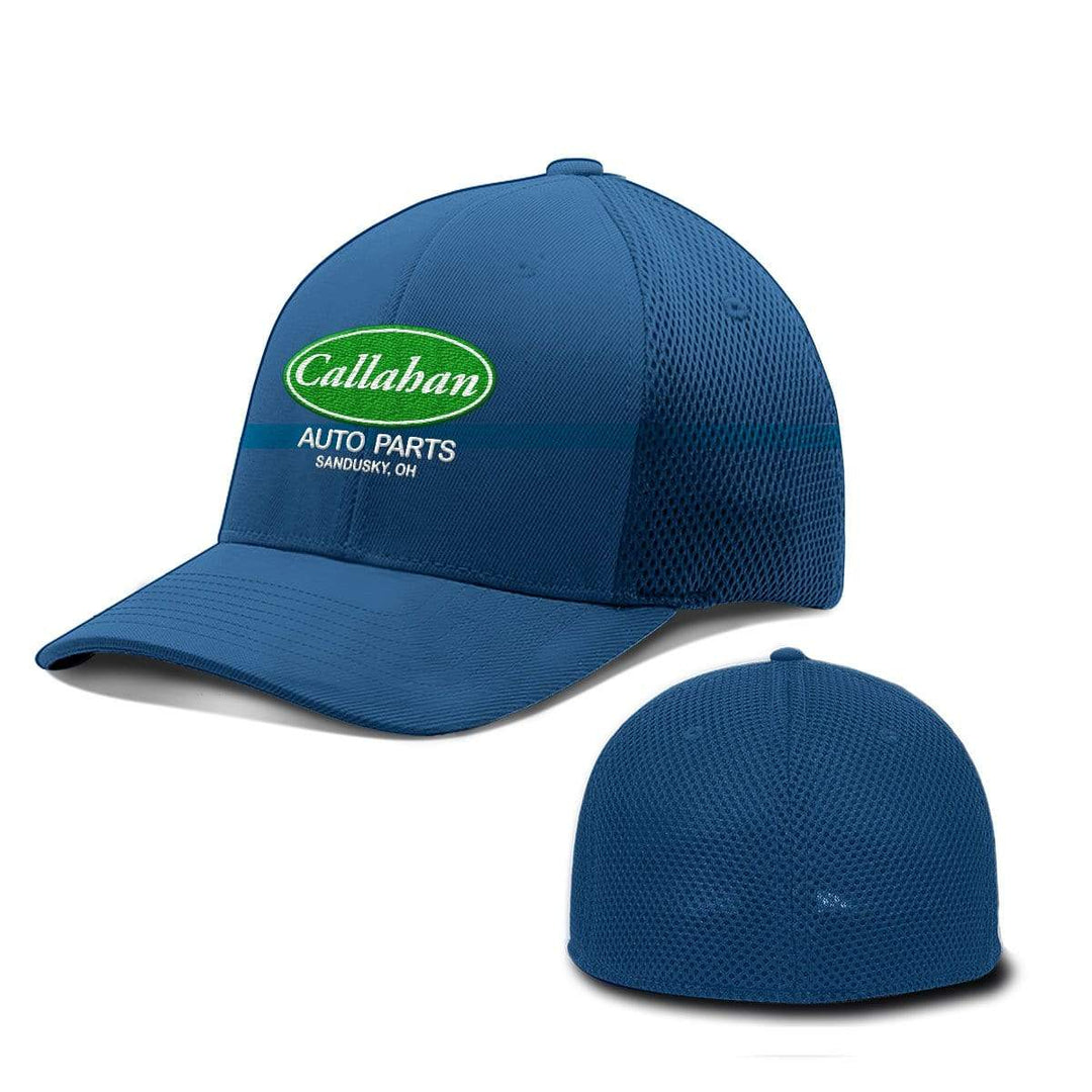 BustedTees.com Flexfit / Royal Blue / S/M Callahan Auto Parts Hats