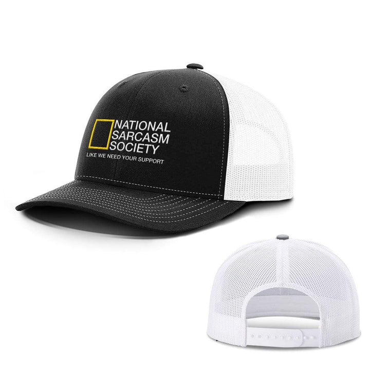 BustedTees.com National Sarcasm Society Hats