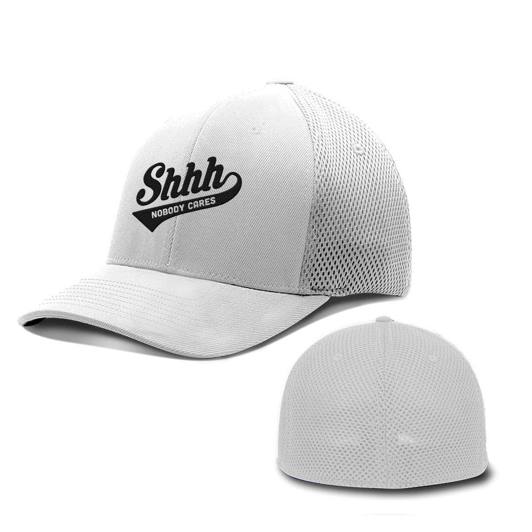 BustedTees.com Shh Nobody Cares Hats
