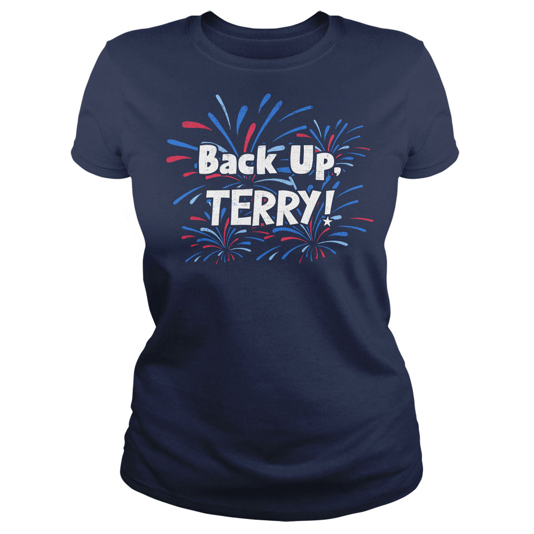 Back Up, Terry! - BustedTees.com