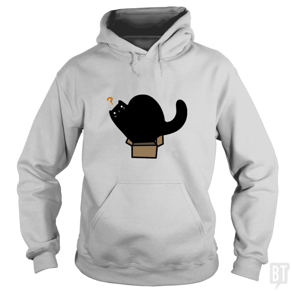 Black Cat Tiny Box - BustedTees.com