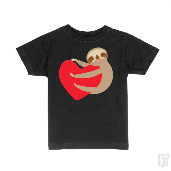Lovey Sloth Kids Shirt