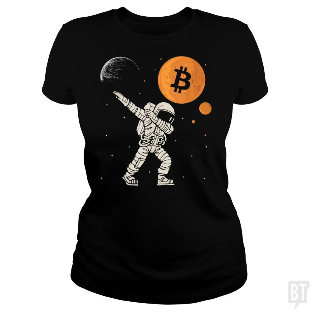Moon Dabbing - BustedTees.com