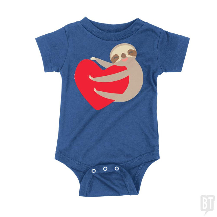Lovey Sloth Baby Bodysuit