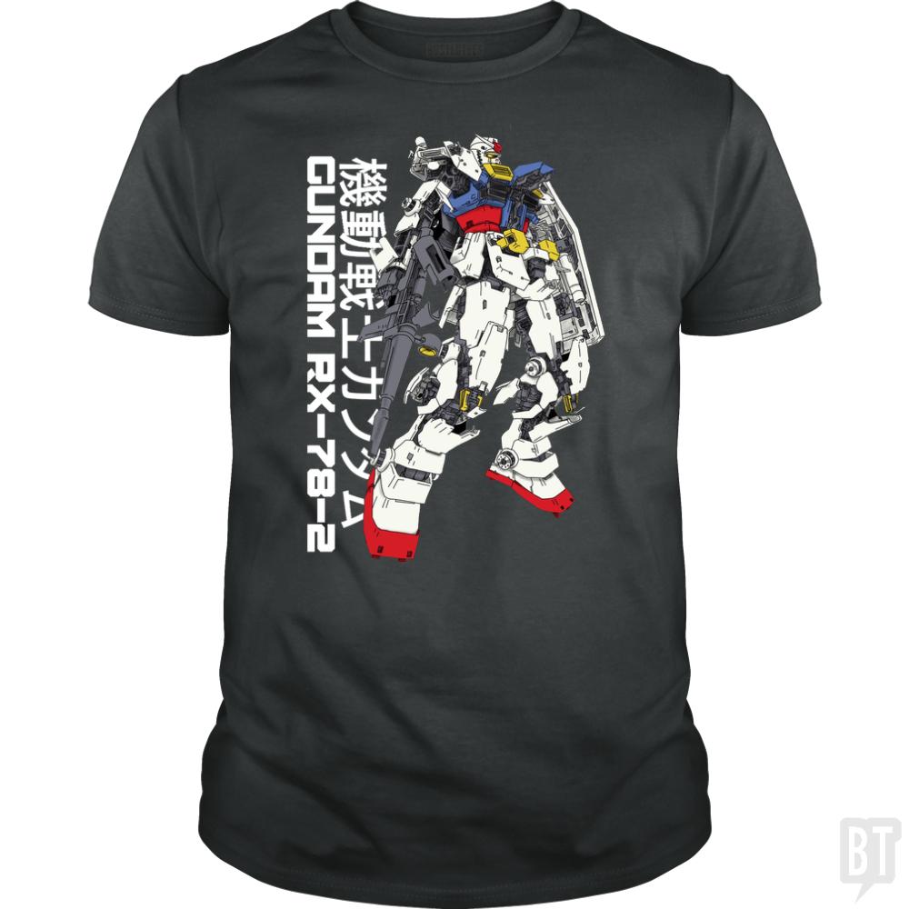 Gundam RX-78-2 - BustedTees.com