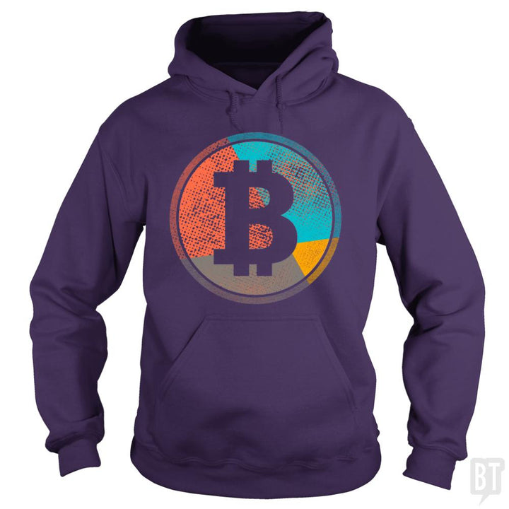 Bitcoin Pop Art - BustedTees.com