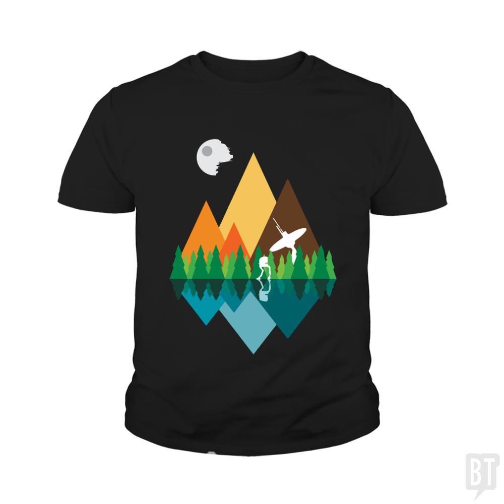 Camping Kids Shirt - BustedTees.com