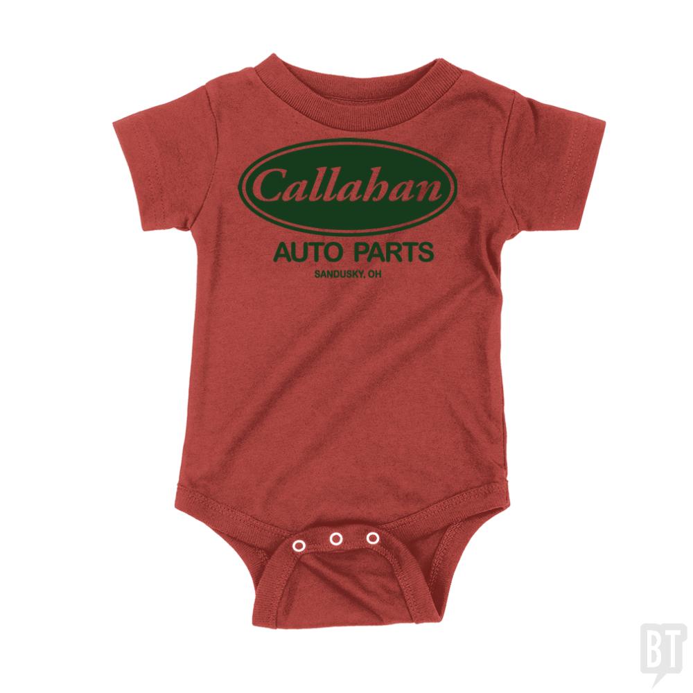 Callahan Auto Parts Kids Shirt - BustedTees.com