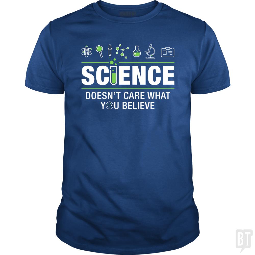 Doesnt Care What You Believe - BustedTees.com