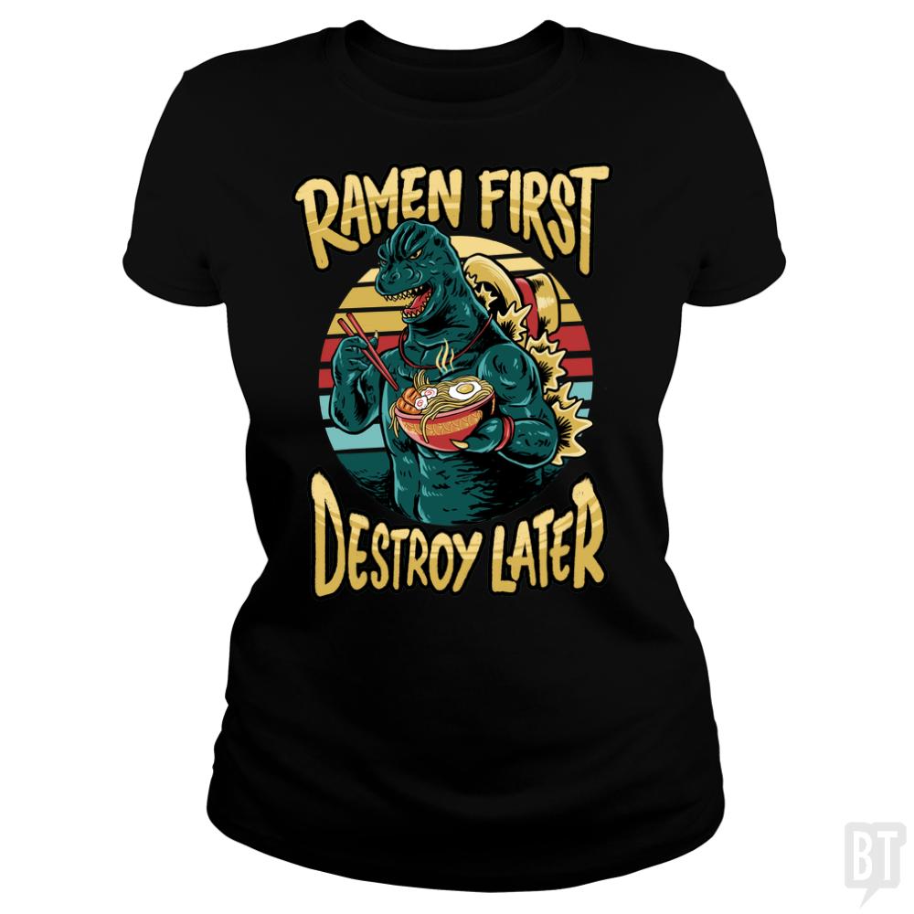 Ramenzilla - BustedTees.com