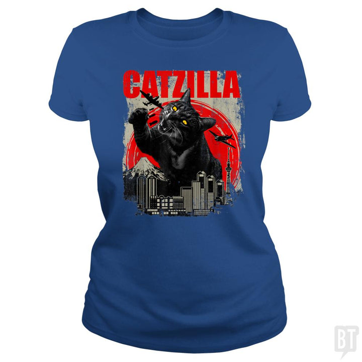 Tabby Catzilla - BustedTees.com