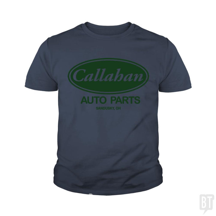 Callahan Auto Parts Kids Shirt - BustedTees.com
