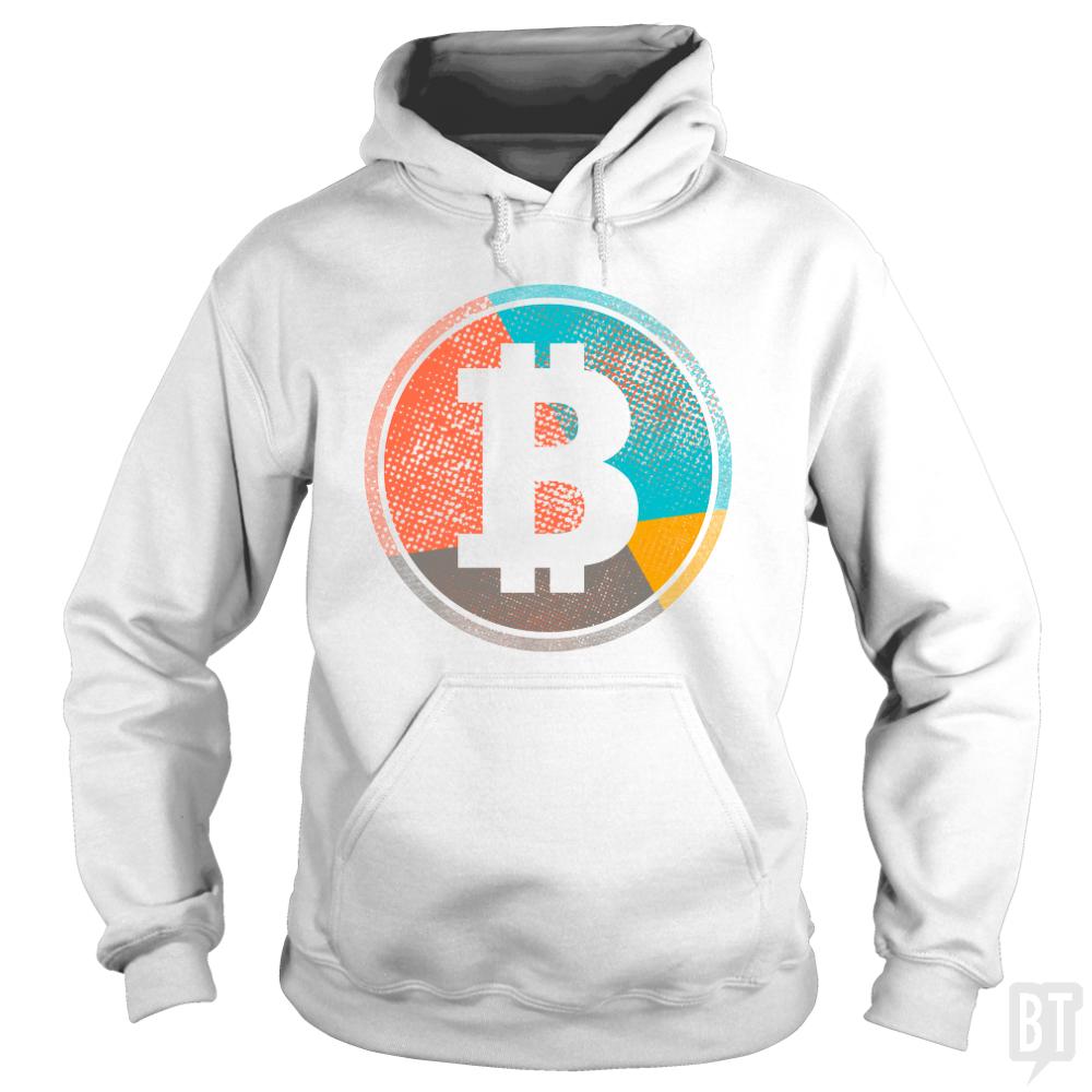 Bitcoin Pop Art - BustedTees.com