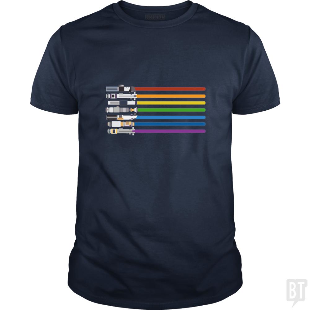 Rainbow With Love - BustedTees.com