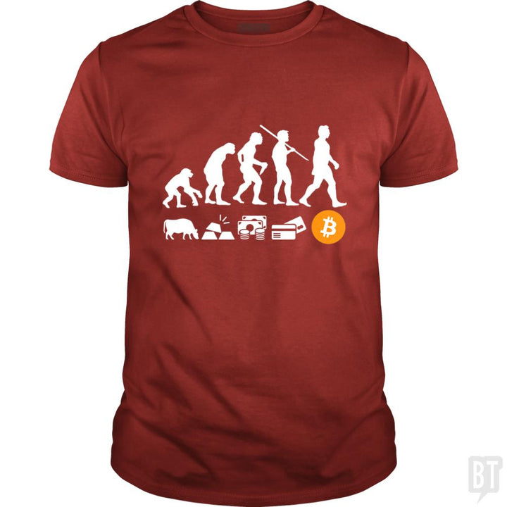 Evolution of Money - BustedTees.com