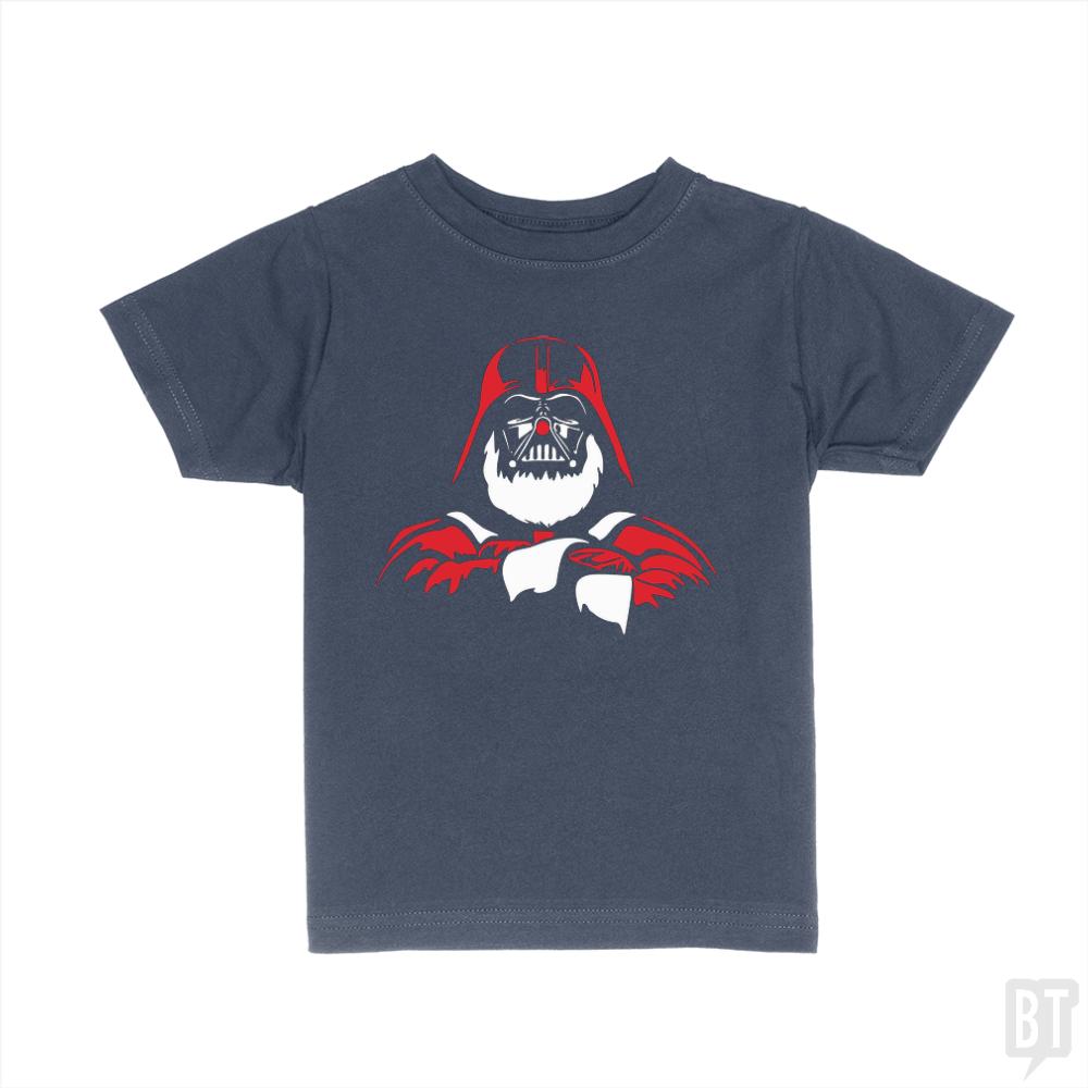 Darth Santa Kids Shirt - BustedTees.com