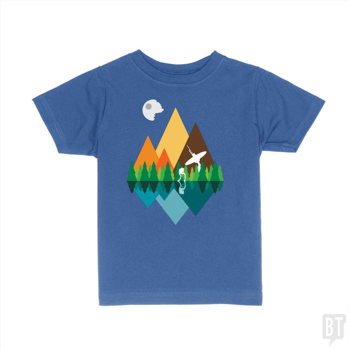 Camping Kids Shirt - BustedTees.com