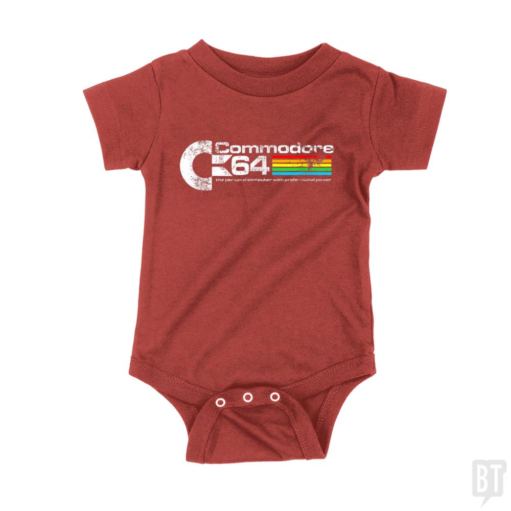 Commodore 64 Onesie - BustedTees.com