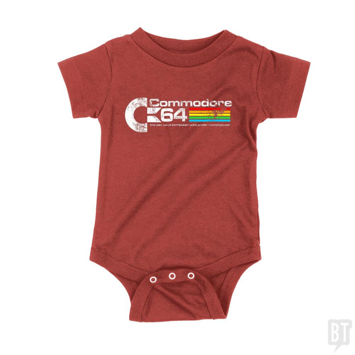 Commodore 64 Onesie - BustedTees.com