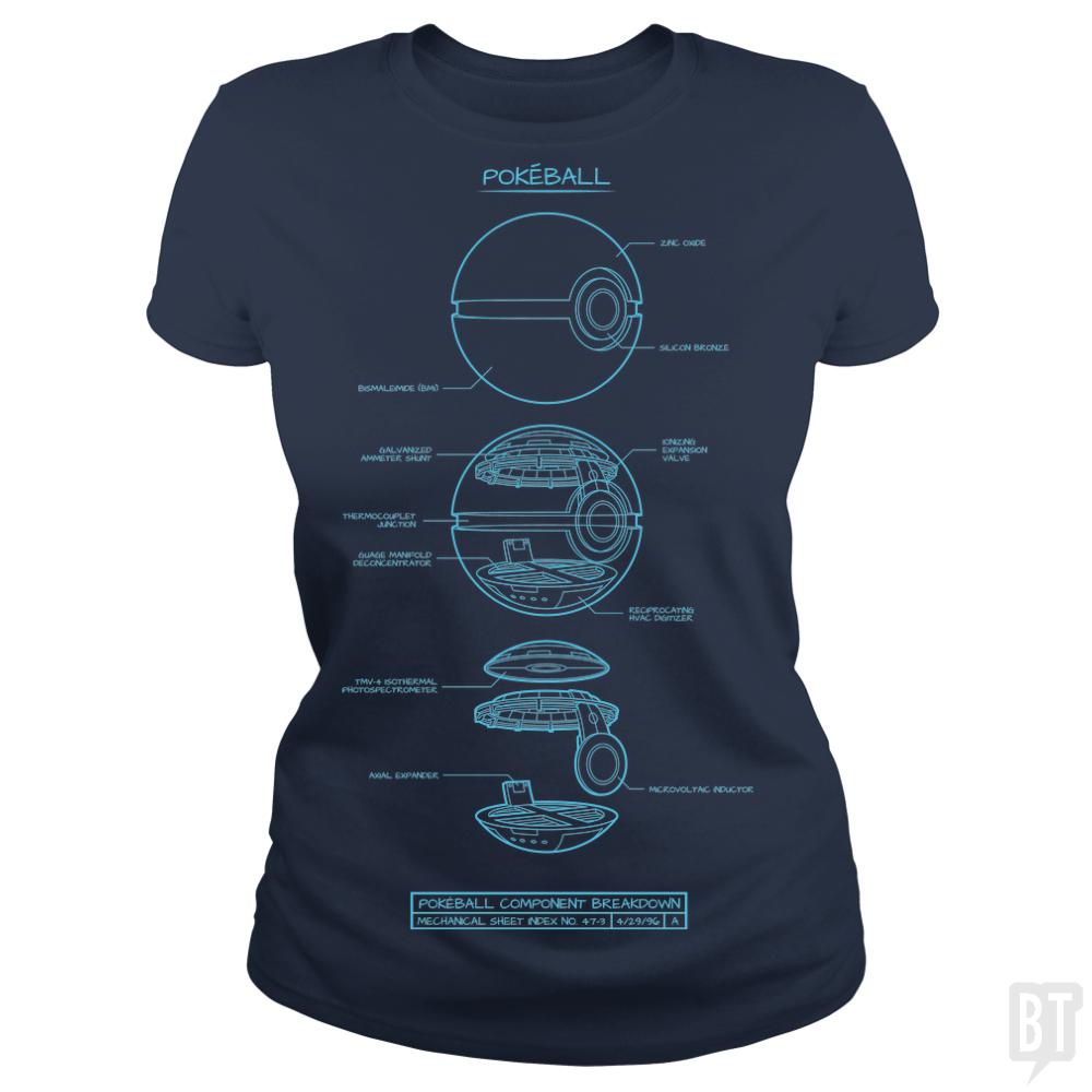 Pokeball - BustedTees.com