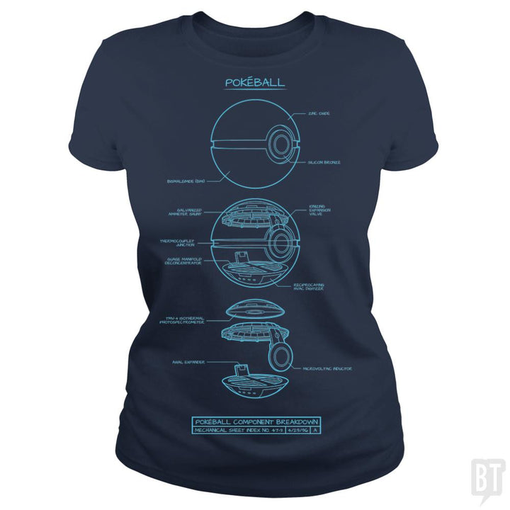 Pokeball - BustedTees.com