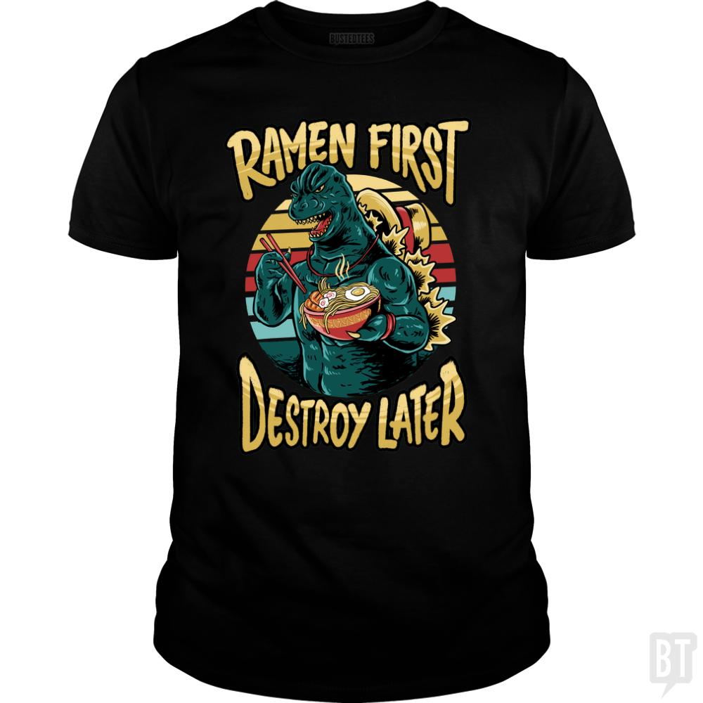 Ramenzilla - BustedTees.com