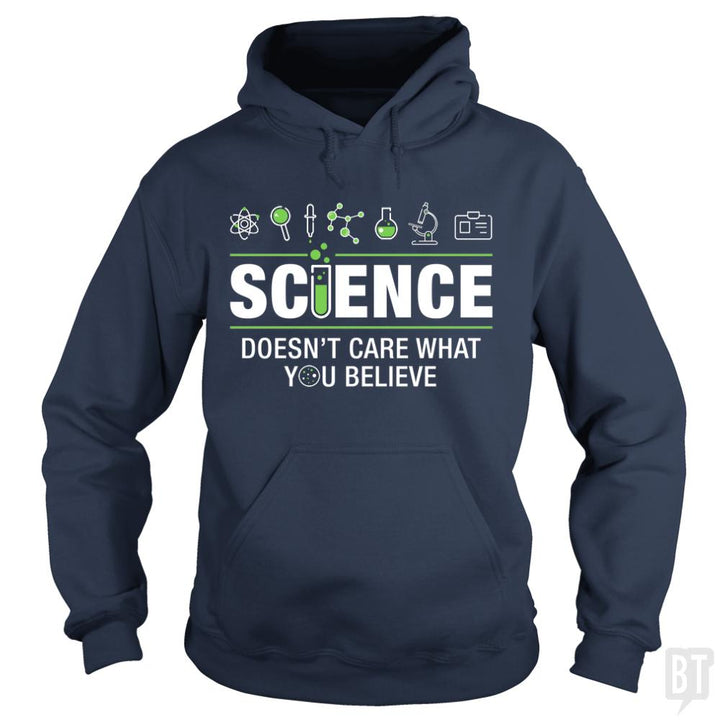 Doesnt Care What You Believe - BustedTees.com
