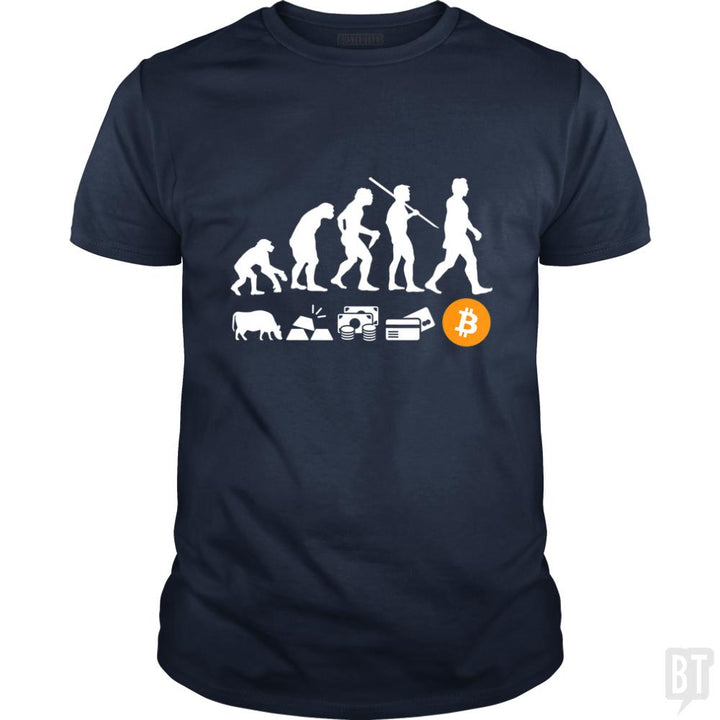 Evolution of Money - BustedTees.com