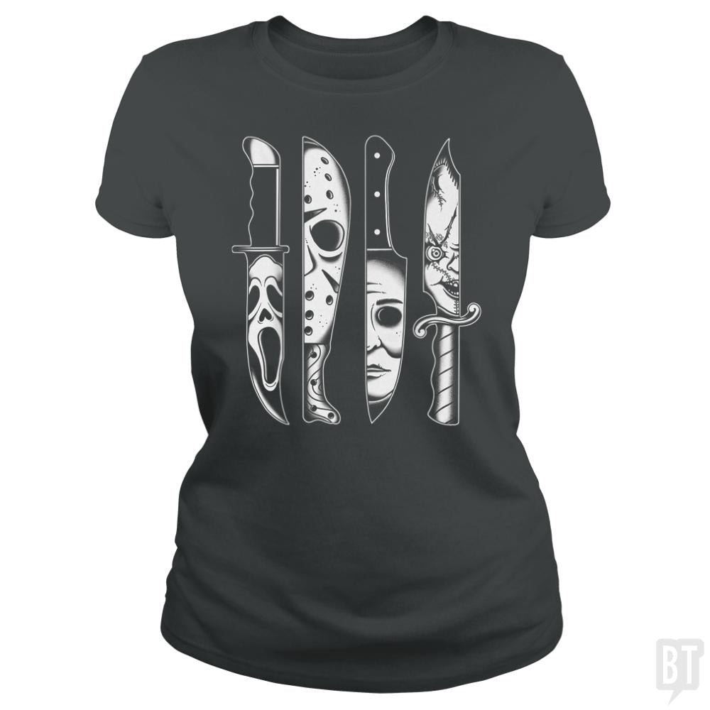 Horror Movie Knives - BustedTees.com
