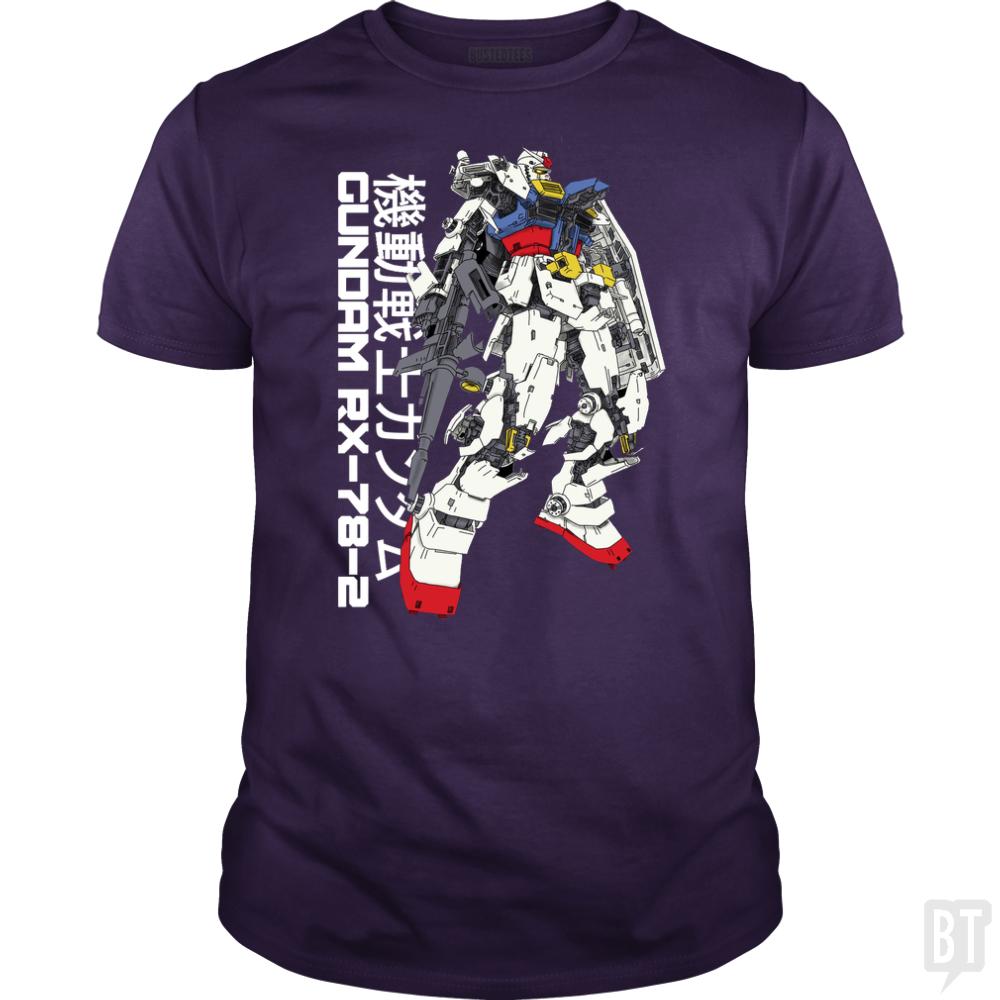 Gundam RX-78-2 - BustedTees.com