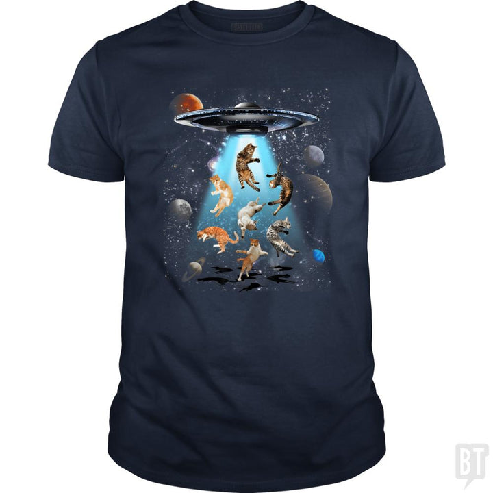 Galaxy Cat Shirt - BustedTees.com