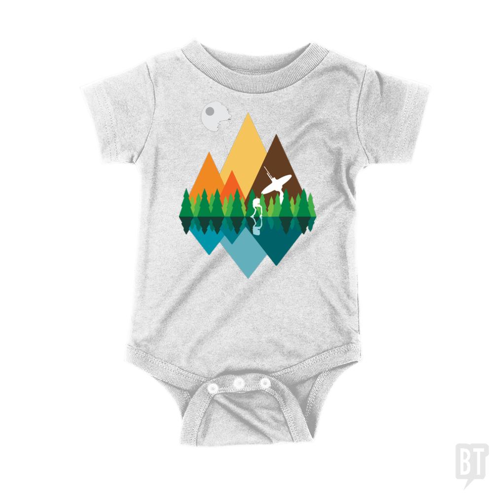 Camping Onesie - BustedTees.com