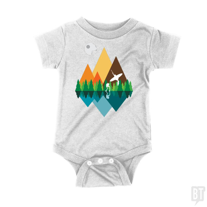 Camping Onesie - BustedTees.com