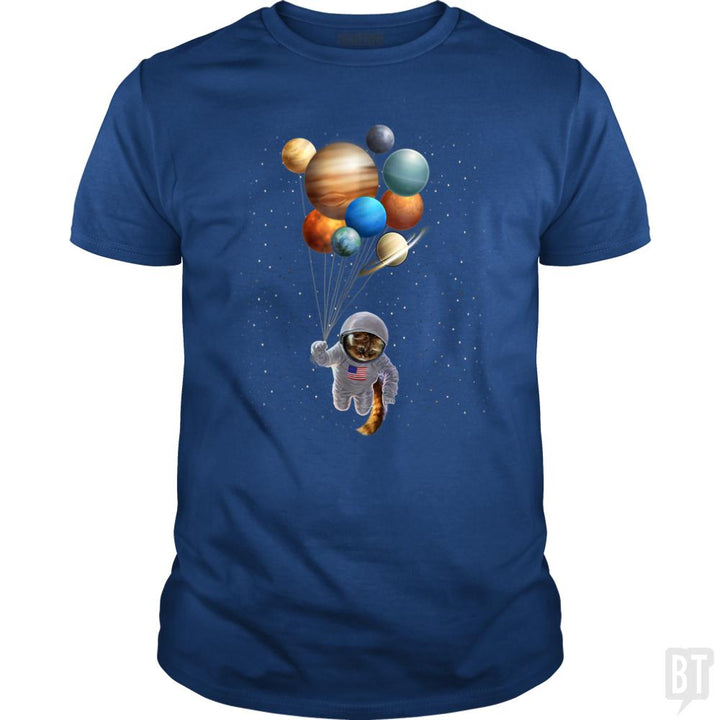 Astronaut Cat - BustedTees.com