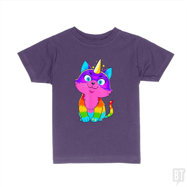 Caticorn Kids Shirt - BustedTees.com
