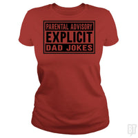 Load image into Gallery viewer, Explicit Dad jokes - BustedTees.com
