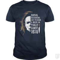 Load image into Gallery viewer, Wearing A Mask In Public - BustedTees.com
