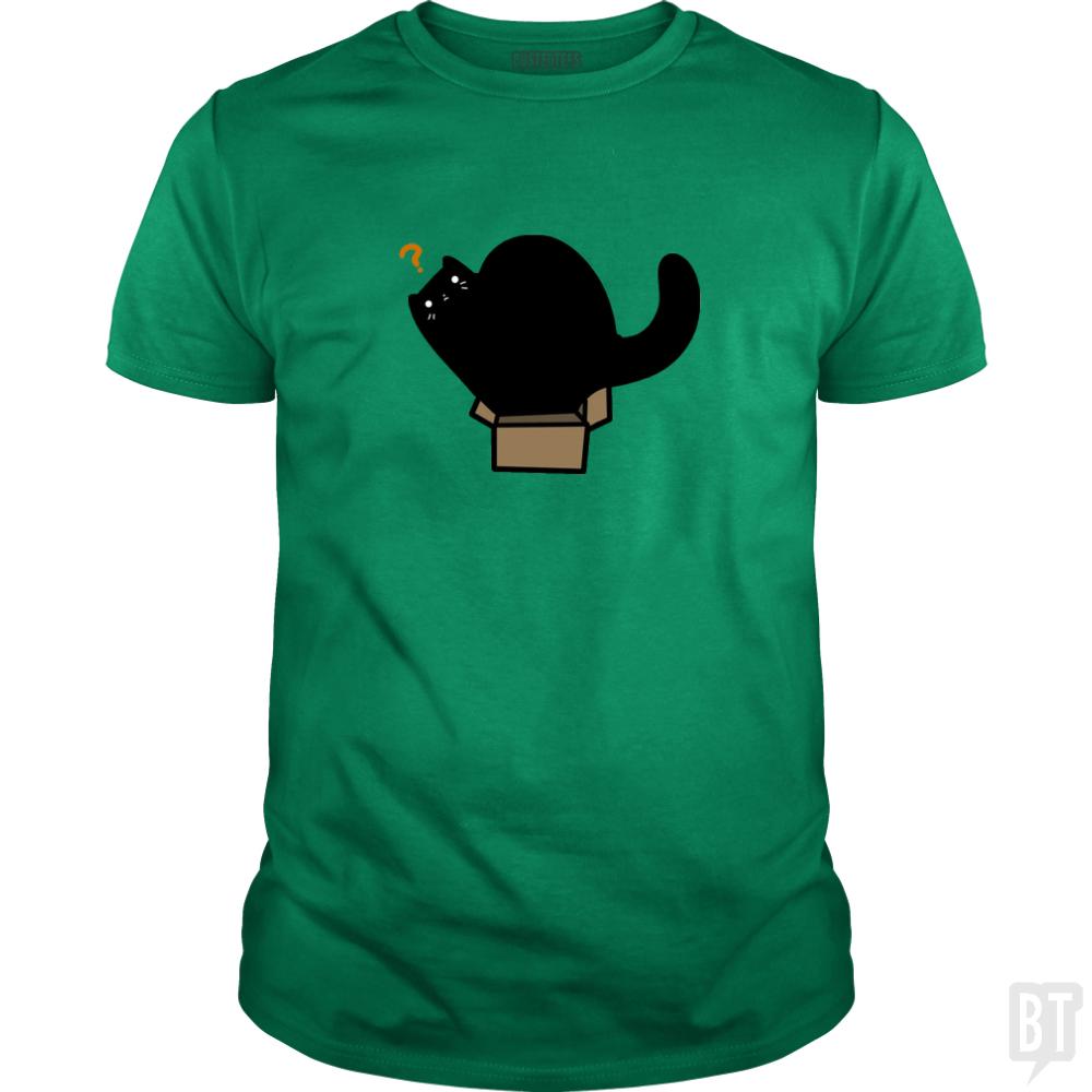 Black Cat Tiny Box - BustedTees.com