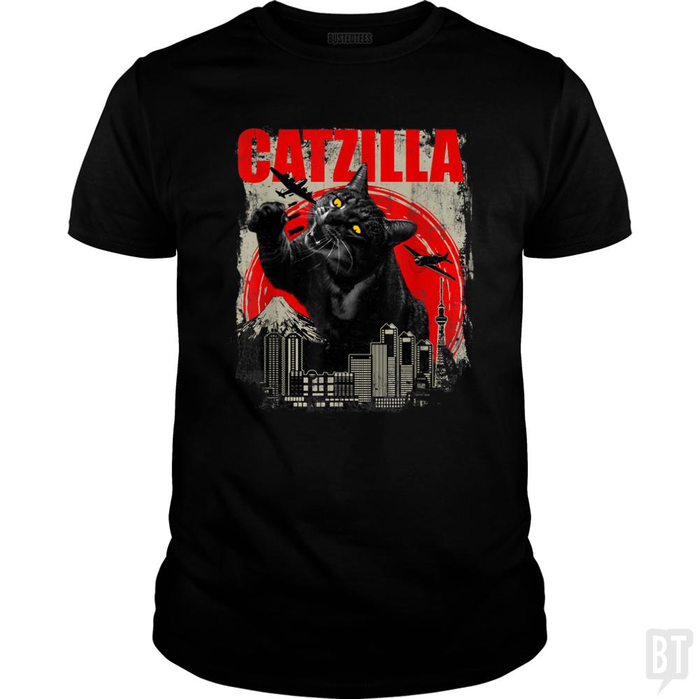 Tabby Catzilla - BustedTees.com