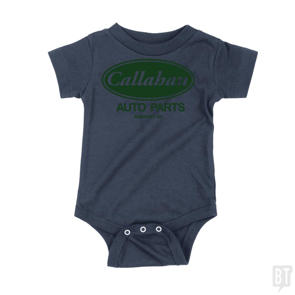 Callahan Auto Parts Kids Shirt - BustedTees.com