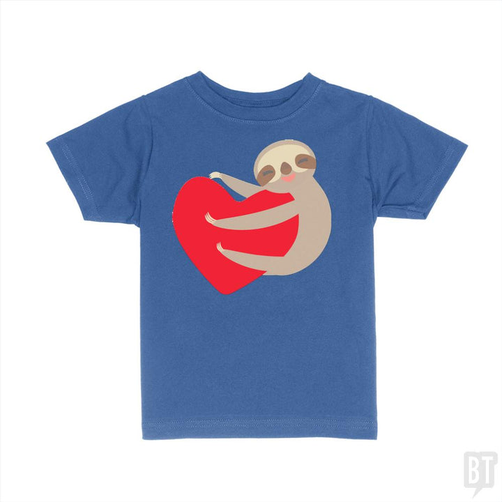 Lovey Sloth Kids Shirt